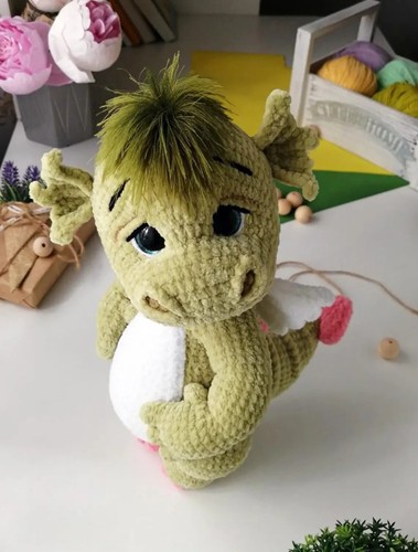 Dragon Crochet Pattern PDF – Amigurumi DIY Pattern, English (US) - Imagen 5 de 8