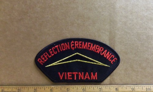 "Reflection & Remembrance Vietnam" Embroidered Patch - Picture 1 of 4