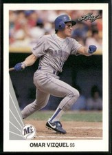 1990 Leaf #88 Omar Vizquel