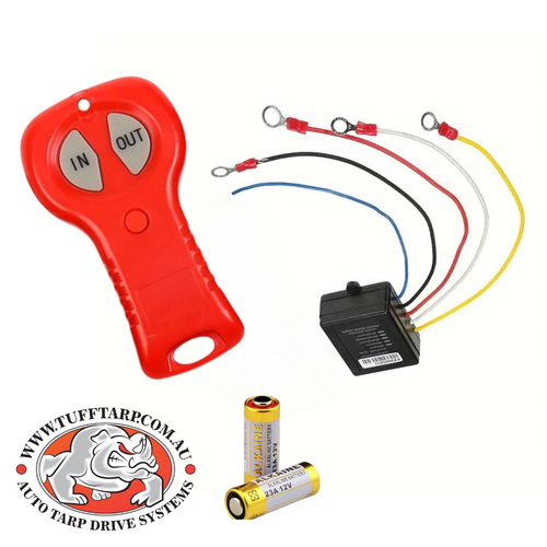 12V Truck TARP MOTOR KIT Heavy Duty IP66 Rated Incl Stainless Aus Bracket Mount - Picture 7 of 8
