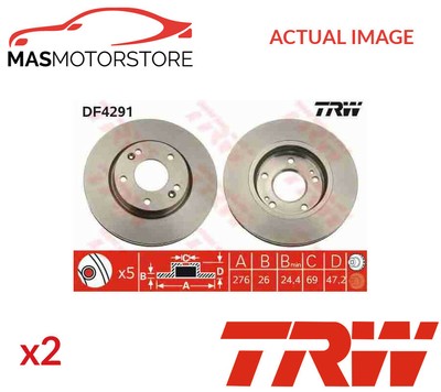 Vented fits BMW 520 F10 2.0 Front 11 to 16 330mm Set B/&B Pair 2x Brake Discs