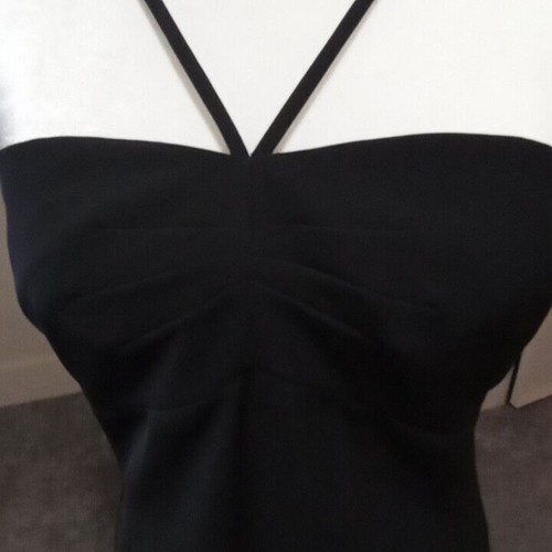 Ann Taylor Loft Black Dress Size 6 Evening Cocktail Party - Picture 5 of 11