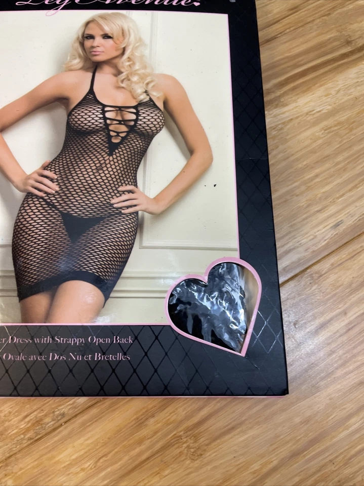 Новый ноги Avenue овальный сетки бесшовный с бретелью через шею платье с ремешками открытый назад белье KG JD - Изображение 4 из 4