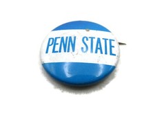 Vintage Penn State Pin Blue White