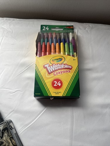 Crayola Twistables Mini Crayon Set, 24 Ct, Back to School Supplies, Multi-Color. - Picture 1 of 3
