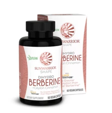 Sunwarrior Berberine Supplement 60 Ct blood sugar, weight mgmt, heart health