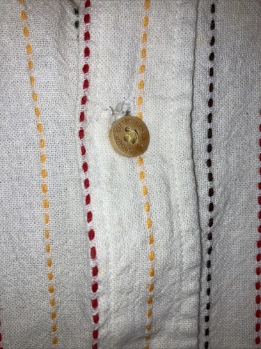 Lifted Research Group Linen Rasta Colors Button Up Shirt Rare 6xl - Picture 4 of 5