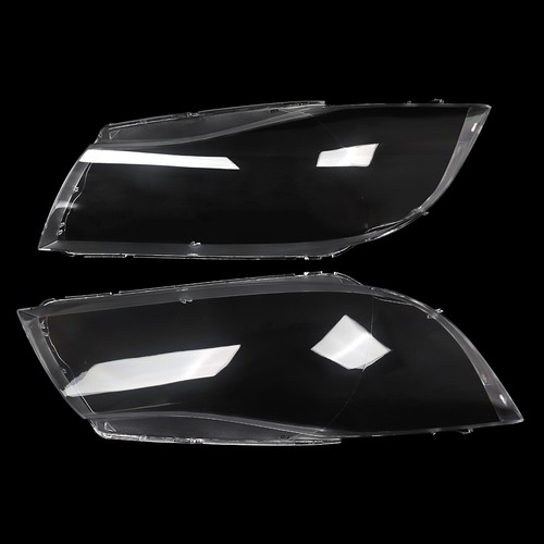 2x For 2005-12 BMW E90 E91 335i 328i Replacement Xenon Headlight Lens Cover - Picture 9 of 13