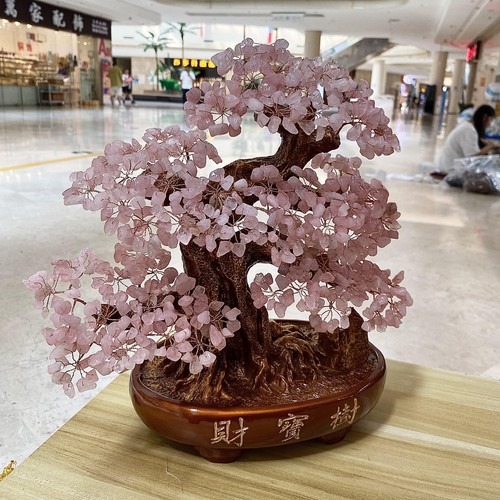 4.76LB Quartz mineral crystal wealth tree crystal bouquet shaped decoration - 第 5/13 張圖片