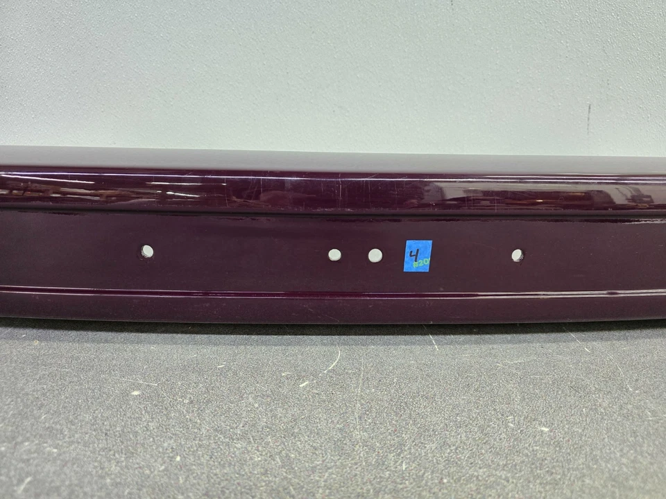 NICE USED ORIGINAL PORSCHE 911 SC 930 FRONT BUMPER BEAM W WASHERS PURPLE #4 - Изображение 2 из 4
