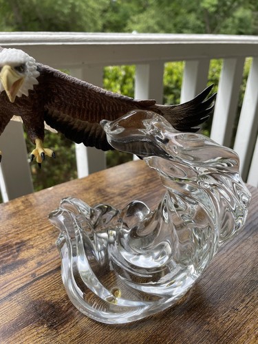 Lenox Soaring Bald Eagle Dominion Figurine Sculpture Read - Foto 4 di 14