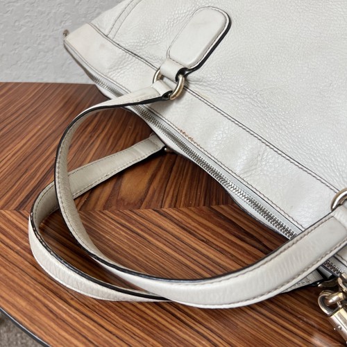Gucci Ivory Leather Large Soho Zipper Tote - Picture 18 of 24