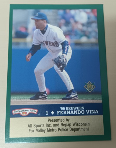 1995 Milwaukee Brewers Police Cards - All Sports Inc & Repap Wisconsin Fox .... - Bild 7 von 18