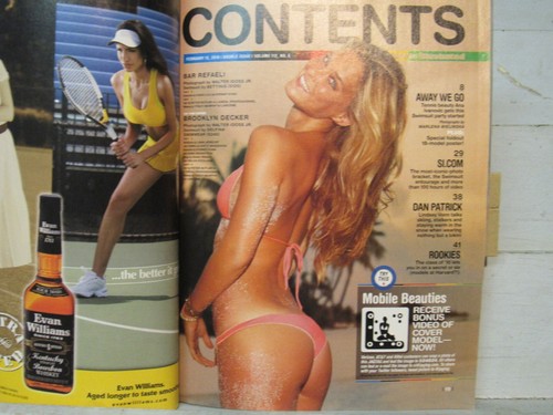 Sports Illustrated Invierno 2010 TRAJE DE BAÑO EDICIÓN BROOKLYN DECKER + 30 OTROS MODELOS - Imagen 2 de 4