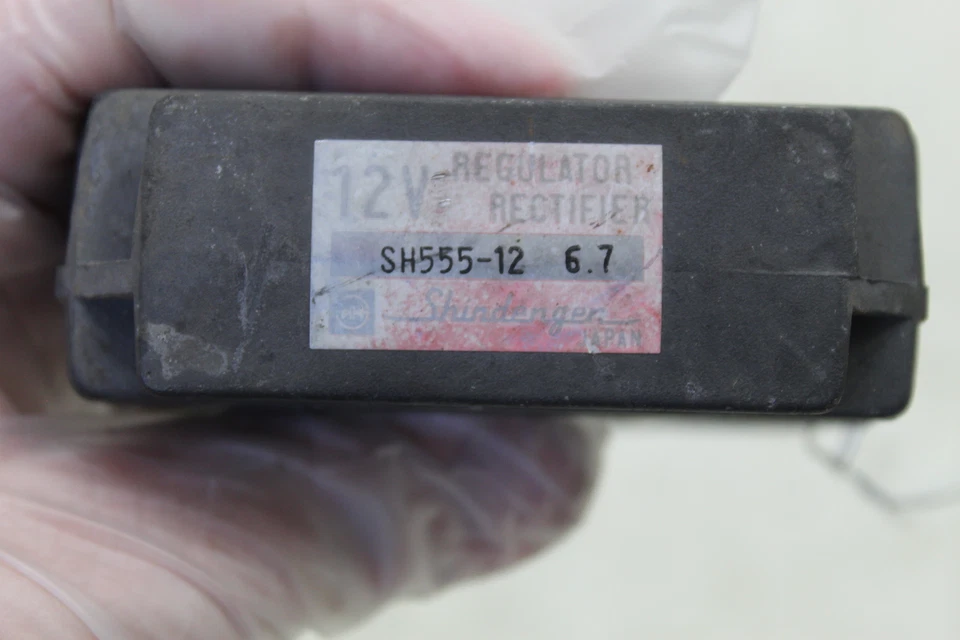 Kawasaki Ninja 600R ZX600A 1987 OEM RECTIFICADOR REGULADOR DE VOLTAJE EL-26 Foto 3 de 4