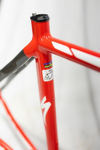 SPECIALIZED® ALLEZ PRO Columbus AEROTEC Road Bike Frame + Carbon Fork *RARE* - Picture 3 of 11