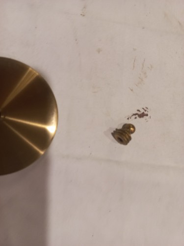 Vintage Brass Weight For Clock 3.7kg - Picture 13 of 13