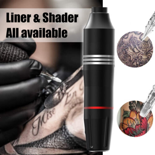 Tattoo Gun Kit Tatoo Kits Wireless Lightweight Complete Pen Kit Stick and Poke - Picture 8 of 12