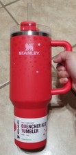 Stanley x Target Valentine’s Day 2025 Red Hearts 40oz H2.0 Tumbler (SCRATCHED)