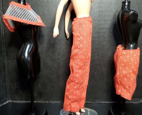 Vintage Barbie BEST BUY #8691 Hat and Red Polka Dot Set (1973) No Top/Doll - Picture 2 of 10