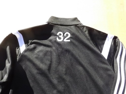 Size Medium Men Adidas Tricot Track Jacket Moline United Soccer #32 Black/Blac - Picture 3 of 7