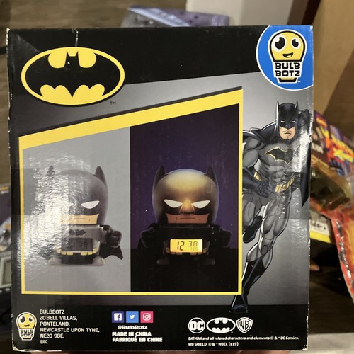Batman Night Light Alarm Clock Bulb Botz - Picture 2 of 2