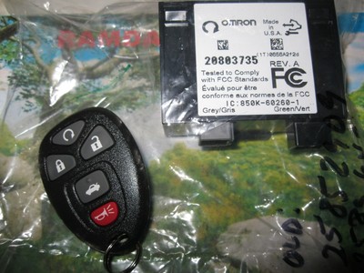 Keyless Entry Transmitter Module Receiver ECM ECU 25896497 For GM