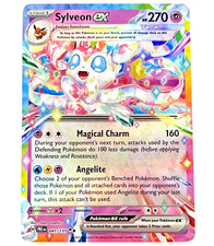 Pokémon Prismatic Evolutions - Sylveon ex - Double Rare NM+/MINT - 041/131