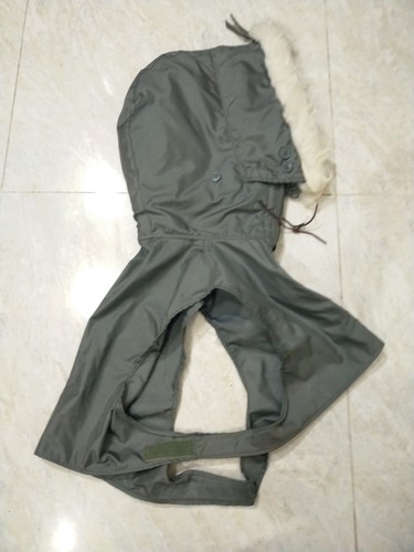 vintage 70s US Air Force Cwu 36/P Hoodie Parka Vietnam War Flight Usaf Jacket - Picture 5 of 9