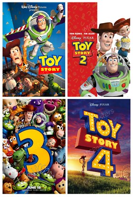 Disney Pixar Toy Story 1 2 3 4 Poster Canvas 11 X 17 Set Mset45 Ebay Disney Pixar Toy Story 1 2 3 4 Poster Canvas 11 X 17 Set Mset45 Ebay