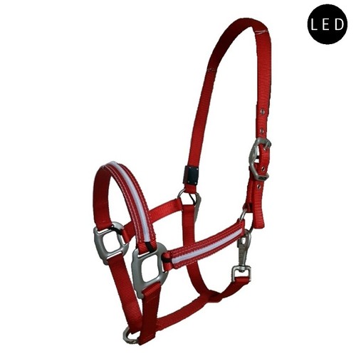 Stallhalfter Sicherheitshalfter Weidehalfter Reflexhalfter Led-Halfter - Bild 6 von 13