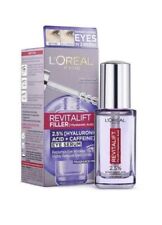 L'Oreal Paris Revitalift Filler Eye Serum 20ml Hyaluronic Acid 2.5% + Caffeine