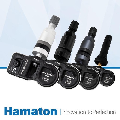 Sensori pressione pneumatici TPMS per Mini Cooper 2 (R56) (07-14) - SET 4 - STELO NERO - Foto 8 di 9