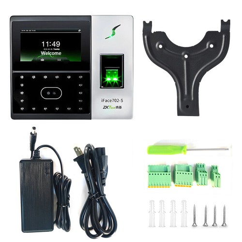 ZKTeco iFace702-S TCP/IP Biometric Fingerprint Time Attendance Access Control - Picture 8 of 14