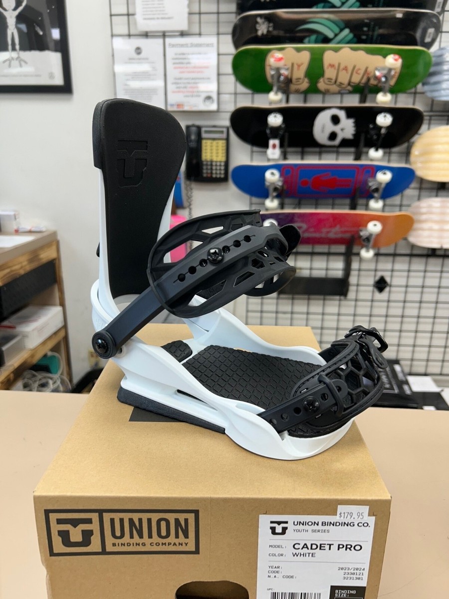 スノーボード UNION BINDING 24-25 CADET PRO S WHITE スノーボード