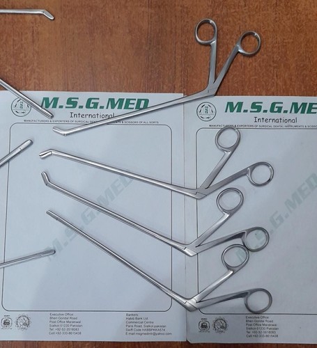 Intervertebral Disc Rongeurs Stright/UP/Down 20cm Stainless 4PCS Quality 100% - Picture 5 of 5