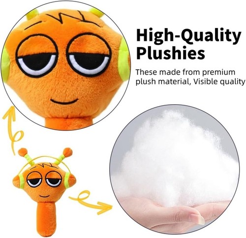 Wiztex Sprunki Plüschfigur 20 cm Sprunki Spielfigur Puppe Geschenk für Kinder DE - Bild 21 von 107