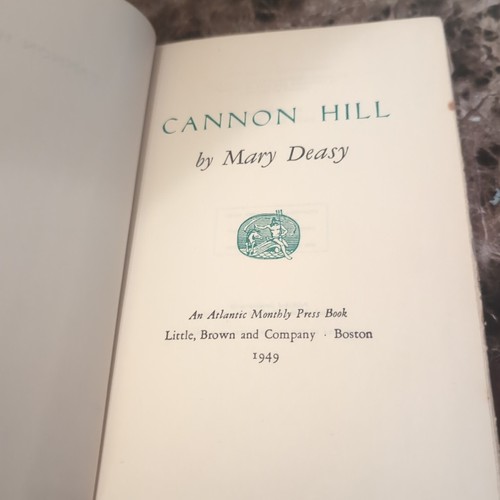 Cannon Hill by Mary Deasy 1949 HC An Atlantic Monthly Press Book Pretty 1st Ed - Imagen 3 de 5