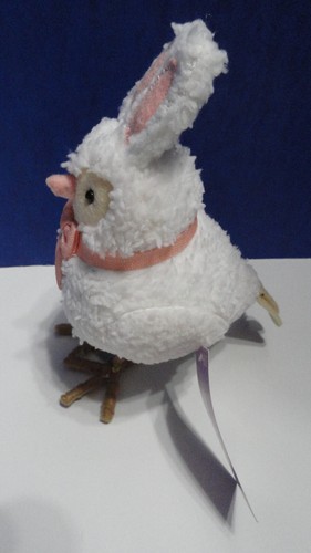Spritz Fuzzy Osterhase Büschel Ostern Frühling Filz Vogel Hase Zielscheibe 2024 - Bild 4 von 6