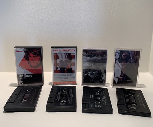 Lot of 4 Audio Cassette Rock Tapes, Incl. Springsteen, The Doors, Rush, Kravitz - Bild 4 von 5