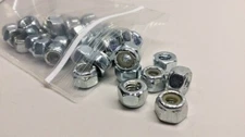 Nut AVU04-40 Finished Hex Locknut Nylon Insert 1/4"-20 (Pack of 40) Zinc Plated