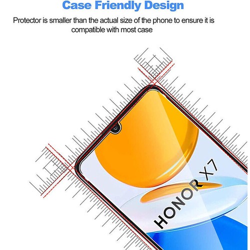 2PCS For Honor X7 X7A x7a Tempered Glass Film Cover Guard Saver Screen Protector - Picture 3 of 9