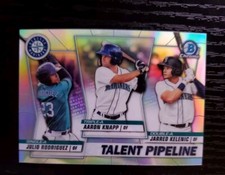 2020 Bowman Chrome Talent Pipeline Seatlle Mariners #TP-SEA JULIO RODRIGUEZ RC