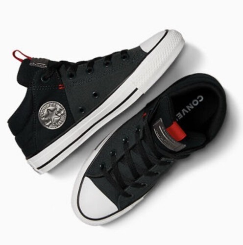 Neu mit Etikett! CHUCK TAYLOR ALL STAR AXEL MITTELTOP SNEAKER Größe 1 Kinder schwarz Converse - Bild 3 von 6