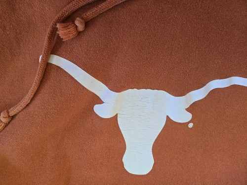 Texas Longhorns Hoodie. Size Small. Burnt Orange.  - Picture 7 of 9