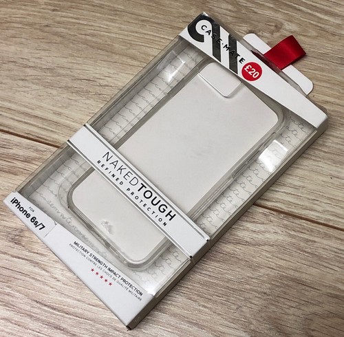 Case Mate Naked Tough iPhone 6S/7/8 & SE 20 & 22 GEN Series Military Strength - Bild 1 von 3