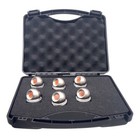 6pcs  12.7mm ( 0.5inch)  BALL mini prism with  Magnetic base for total station