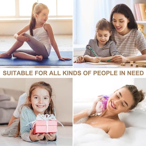 100 piezas de corbatas gruesas sin costuras para el cabello accesorios para cabello grueso - Imagen 31 de 59