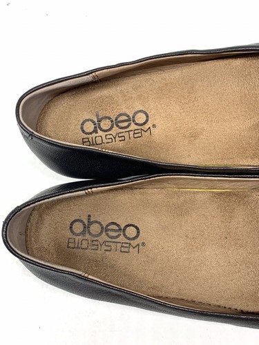 Abeo BIO System TAYLIN Ballet Flat Slip On Pewter Leather Sz US 7 Neutral Ortho - Picture 8 of 12