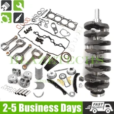 G4KH 2.0T Engine Overhaul Rebuild Kit - Crankshaft Rods / Timing For KIA Hyundai